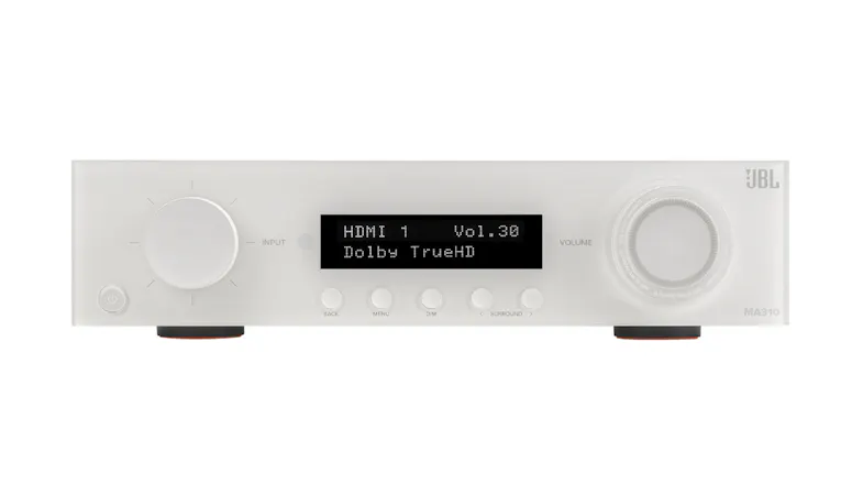 JBL MA310 5.2 Channel 4K AV Receiver - White JBL MA310 5.2 Channel 4K AV Receiver - White