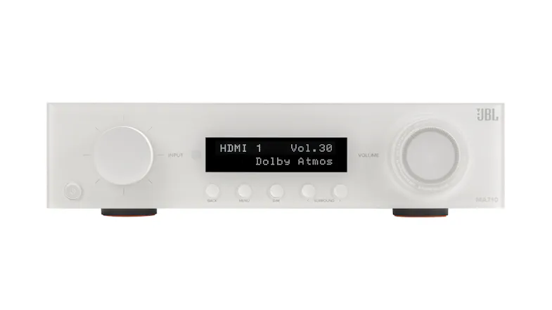 JBL MA710 7.2 Channel 8K AV Receiver - White JBL MA710 7.2 Channel 8K AV Receiver - White