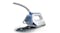 A Braun steam iron with a hose attachment A Braun steam iron with a hose attachment