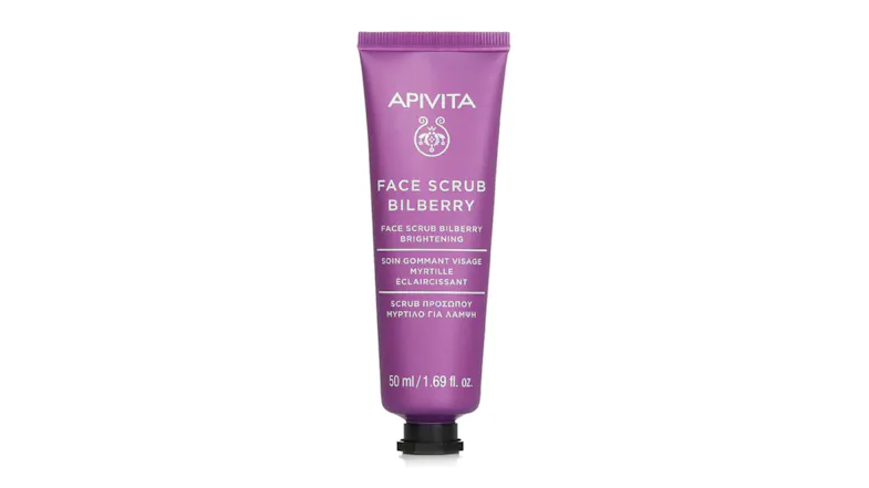 Apivita Face Scrub with Bilberry - Brightening - 50ml/1.77oz Apivita Face Scrub with Bilberry - Brightening - 50ml/1.77oz