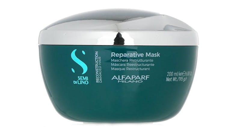 AlfaParf Semi Di Lino Reconstruction Reparative Mask (Damaged Hair) - 200ml/6.88oz AlfaParf Semi Di Lino Reconstruction Reparative Mask (Damaged Hair) - 200ml/6.88oz