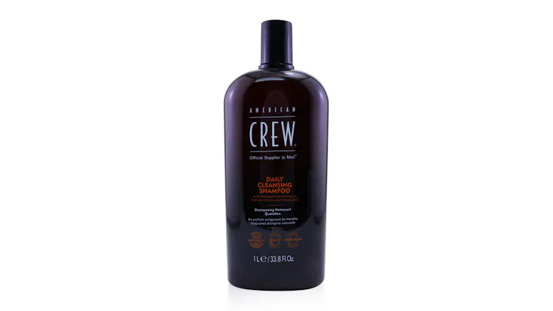American Crew Men Daily Cleansing Shampoo (For Normal To Oily Hair And Scalp) - 1000ml/33.8oz American Crew Men Daily Cleansing Shampoo (For Normal To Oily Hair And Scalp) - 1000ml/33.8oz