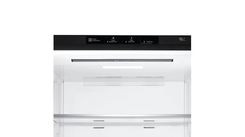 LG 420L Bottom Mount Fridge Freezer with Water Dispenser - Matte Black (GB-W455MBL) LG 420L Bottom Mount Fridge Freezer with Water Dispenser - Matte Black (GB-W455MBL)