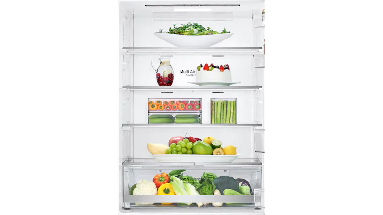 LG 420L Bottom Mount Fridge Freezer with Water Dispenser - Matte Black (GB-W455MBL) LG 420L Bottom Mount Fridge Freezer with Water Dispenser - Matte Black (GB-W455MBL)