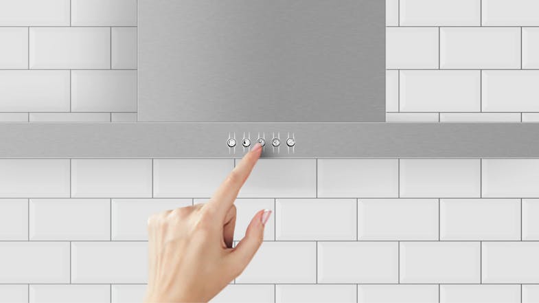 Haier 90cm Box Chimney Wall Mounted Rangehood - Stainless Steel (HC90BLX1) Haier 90cm Box Chimney Wall Mounted Rangehood - Stainless Steel (HC90BLX1)