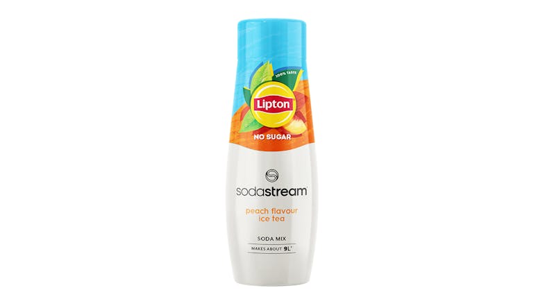 SodaStream Lipton Tea Zero Peach Ice Sugar Syrup/Soda Mix - 440ml (1924223640) SodaStream Lipton Tea Zero Peach Ice Sugar Syrup/Soda Mix - 440ml (1924223640)