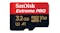SanDisk Extreme Pro MicroSD Card - 32GB (microSDHC, UHS-I, V30, U3, A1) SanDisk Extreme Pro MicroSD Card - 32GB (microSDHC, UHS-I, V30, U3, A1)