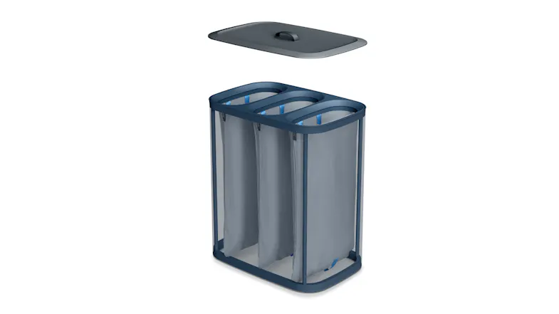 Joseph Joseph Tota Trio Laundry Separation Hamper - Black Joseph Joseph Tota Trio Laundry Separation Hamper - Black