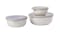 Mepal Cirqula Round Food Storage Container System Small 3pcs. - Nordic White Mepal Cirqula Round Food Storage Container System Small 3pcs. - Nordic White
