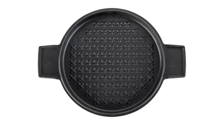 Stanley Rogers Cast Iron French Over Casserole Pot & Lid 24cm - Mid Blue Stanley Rogers Cast Iron French Over Casserole Pot & Lid 24cm - Mid Blue