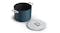 Joseph Joseph "Space" Non-Stick Stock Pot with Lid, Fold-Away Handles 28cm - Navy Joseph Joseph "Space" Non-Stick Stock Pot with Lid, Fold-Away Handles 28cm - Navy