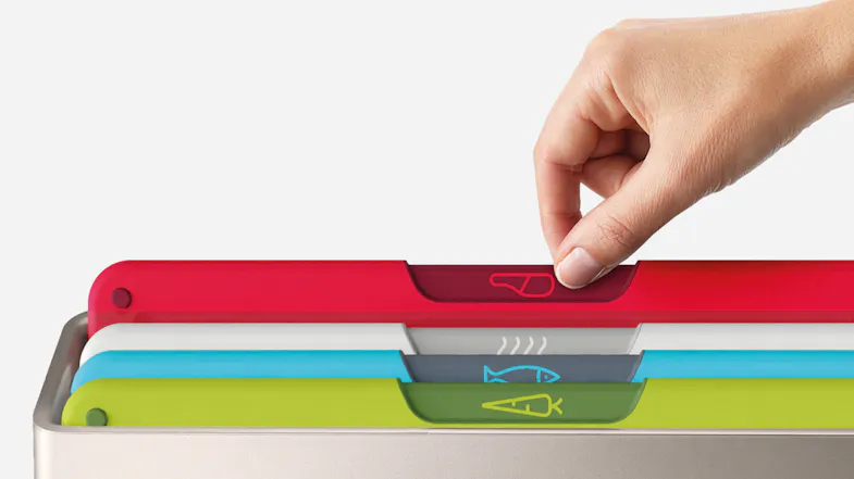 Joseph Joseph Stainless Steel Chopping Board Folio 24 x 34cm - Colour-Coded Joseph Joseph Stainless Steel Chopping Board Folio 24 x 34cm - Colour-Coded