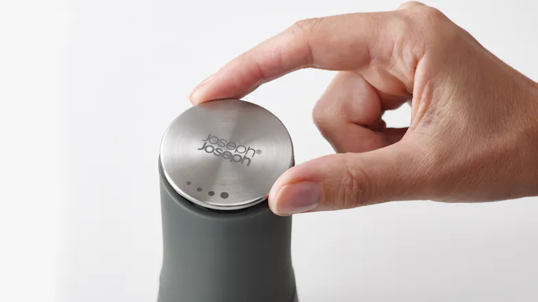 Joseph Joseph Milltop Modern Tidy Matching Salt & Pepper Grinders - Black/White Joseph Joseph Milltop Modern Tidy Matching Salt & Pepper Grinders - Black/White