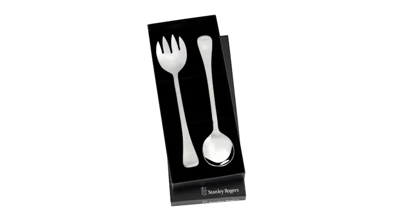 Stanley Rogers Metropolitan Salad Servers 2pcs. - Stainless Steel Stanley Rogers Metropolitan Salad Servers 2pcs. - Stainless Steel