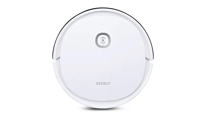 A view of the Ecovacs Deebot U2 Robotic Vacuum & Mop with Charging Station A view of the Ecovacs Deebot U2 Robotic Vacuum & Mop with Charging Station