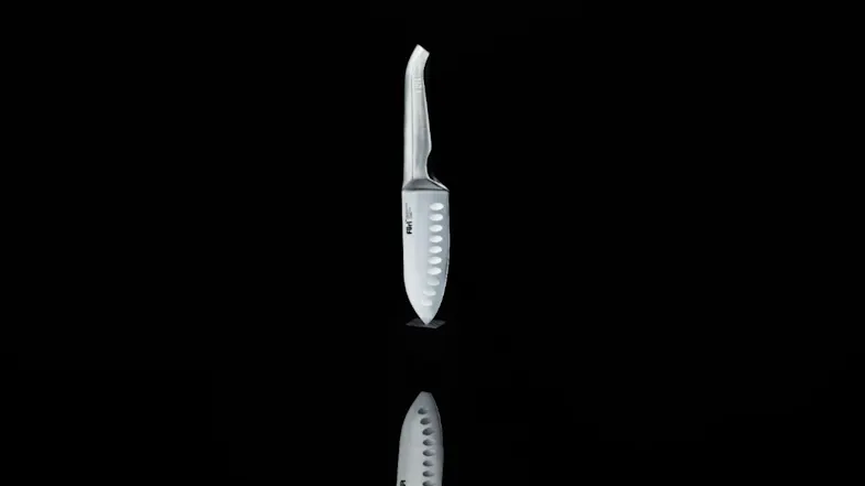 Furi Pro Fusion-Style Santoku Chef's Knife 13cm - Stainless Steel Furi Pro Fusion-Style Santoku Chef's Knife 13cm - Stainless Steel