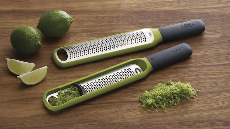 Joseph Joseph Handi-Zest Kitchen Zester with Integrated Blade Wipe Joseph Joseph Handi-Zest Kitchen Zester with Integrated Blade Wipe