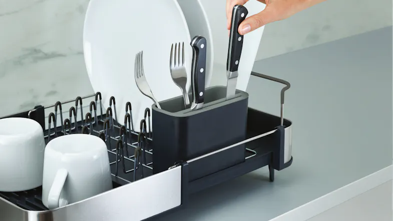 Joseph Joseph Extend Adjustable Benchtop Dish Rack - Grey Joseph Joseph Extend Adjustable Benchtop Dish Rack - Grey