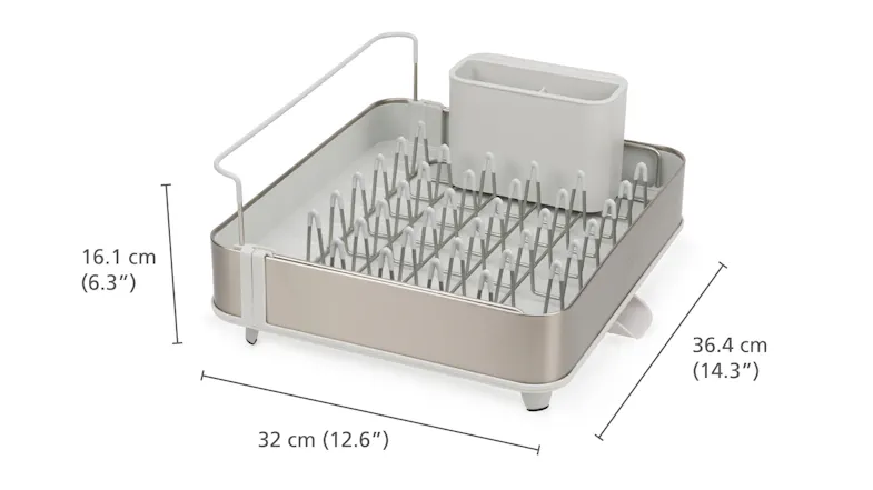 Joseph Joseph Extend Adjustable Benchtop Dish Rack - Stone Joseph Joseph Extend Adjustable Benchtop Dish Rack - Stone