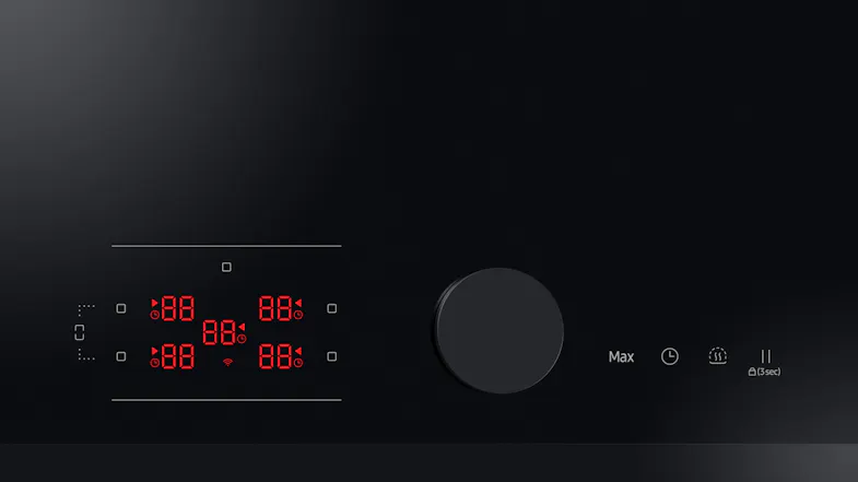 Samsung 80cm 5 Zone Induction Cooktop - Black (Series 6/NZ85C6058KK) Samsung 80cm 5 Zone Induction Cooktop - Black (Series 6/NZ85C6058KK)