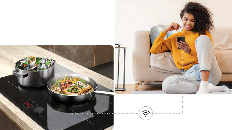Samsung 80cm 5 Zone Induction Cooktop - Black (Series 6/NZ85C6058KK) Samsung 80cm 5 Zone Induction Cooktop - Black (Series 6/NZ85C6058KK)