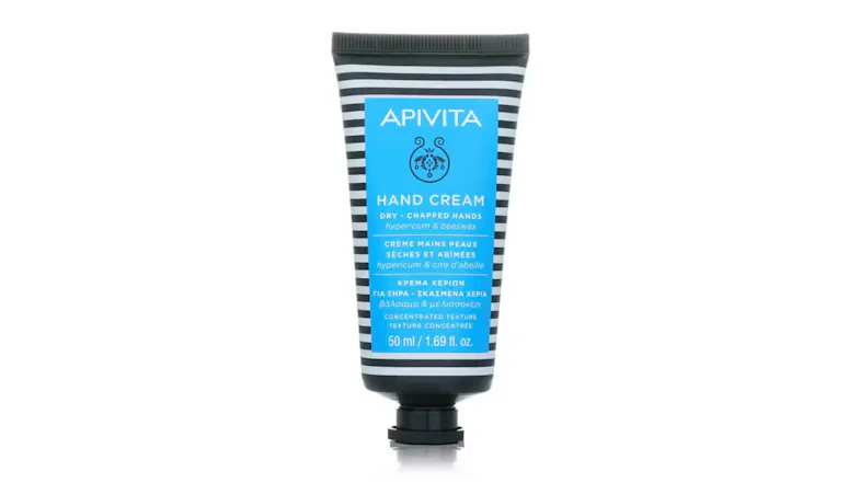 Apivita Dry-Chapped Hands Hand Cream with Hypericum and Beeswax - Concentrated Texture - 50ml/1.75oz Apivita Dry-Chapped Hands Hand Cream with Hypericum and Beeswax - Concentrated Texture - 50ml/1.75oz