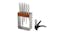 Furi Stainless Steel Knife and Knife Block Set with Sharpener 7pcs. Furi Stainless Steel Knife and Knife Block Set with Sharpener 7pcs.