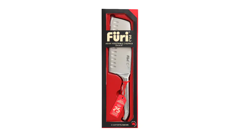 Furi Pro Asian-Style Nakiri Vegetable Cleaver 15cm - Stainless Steel Furi Pro Asian-Style Nakiri Vegetable Cleaver 15cm - Stainless Steel