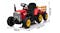 TSB Living Kids' Ride-On Tractor with Trailer, Music, Lights - Red TSB Living Kids' Ride-On Tractor with Trailer, Music, Lights - Red