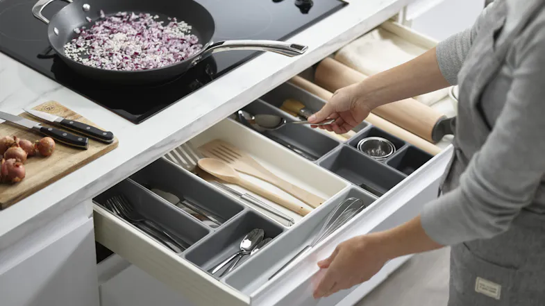 Joseph Joseph BLOX Modular Drawer Organisation System 10pcs. - Grey Joseph Joseph BLOX Modular Drawer Organisation System 10pcs. - Grey