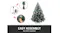 TSB Living Faux Christmas Tree with Frosted Tips, Nature-Inspired Decorations 180cm TSB Living Faux Christmas Tree with Frosted Tips, Nature-Inspired Decorations 180cm