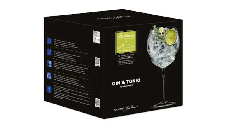 Luigi Bormioli Backdoor20s Gin & Tonic Glass Set 800ml 4pcs. Luigi Bormioli Backdoor20s Gin & Tonic Glass Set 800ml 4pcs.