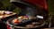 Kamado Joe Big Joe II Red Grill Kamado Joe Big Joe II Red Grill