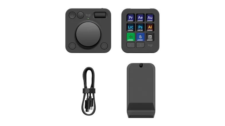 Logitech MX Creative Console - Graphite (920-012660) Logitech MX Creative Console - Graphite (920-012660)