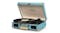 Crosley Cruiser Bluetooth Turntable with Crosley Record Storage Display Stand - Turquoise Crosley Cruiser Bluetooth Turntable with Crosley Record Storage Display Stand - Turquoise