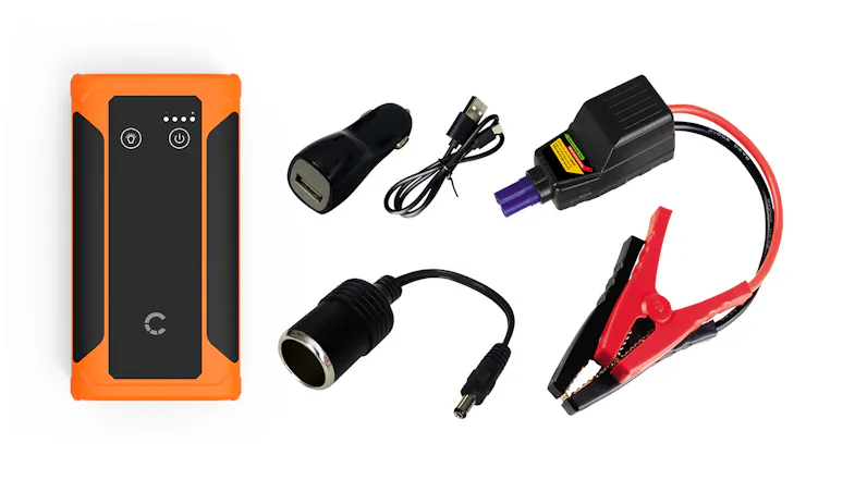 Cygnett ChargeUp 10,000mAh 12V Power Bank with Jump Starter - Black/Orange Cygnett ChargeUp 10,000mAh 12V Power Bank with Jump Starter - Black/Orange