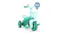 Gem Toys Kids' Ride-On Tricycle - Green Gem Toys Kids' Ride-On Tricycle - Green