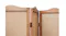TSB Living 6-Panel Room Divider - Pine Wood Brown TSB Living 6-Panel Room Divider - Pine Wood Brown