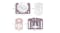 TSB Living Baby Playpen 14pcs. - Pink Space TSB Living Baby Playpen 14pcs. - Pink Space