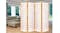 TSB Living 4-Panel Room Divider - Light Pine/White TSB Living 4-Panel Room Divider - Light Pine/White