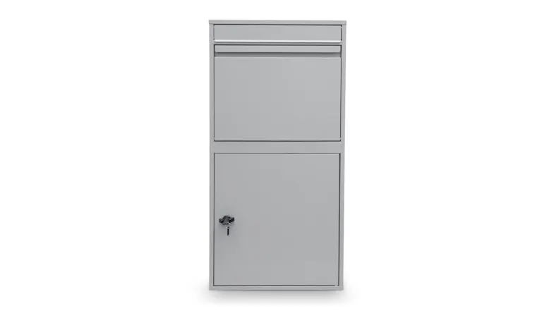 Tsb Living Secure Galvanized Parcel & Mail Drop-Box 90 x 38 x 45cm - Grey Tsb Living Secure Galvanized Parcel & Mail Drop-Box 90 x 38 x 45cm - Grey