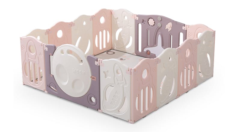 TSB Living Baby Playpen 14pcs. - Pink Space TSB Living Baby Playpen 14pcs. - Pink Space