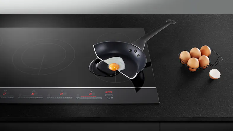 Fisher & Paykel 60cm 4 Zone Induction Cooktop - Black Glass (Series 7/CI604DTB4) Fisher & Paykel 60cm 4 Zone Induction Cooktop - Black Glass (Series 7/CI604DTB4)