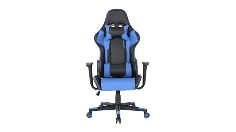 TSB Living ONE PU Leather Gaming Chair - Blue/Black TSB Living ONE PU Leather Gaming Chair - Blue/Black