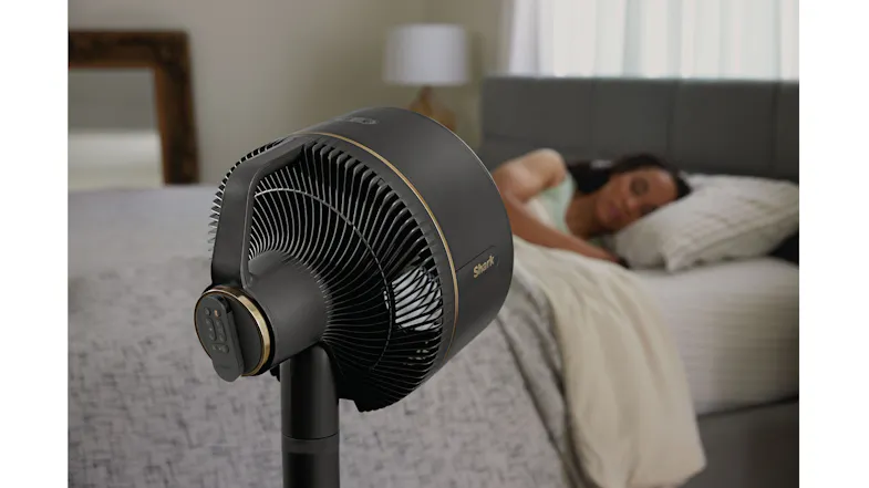 Shark FlexBreeze Pedestal & Tabletop Cordless Fan with Remote & Misting Attachment - Grey/Rose Gold (FA225) Shark FlexBreeze Pedestal & Tabletop Cordless Fan with Remote & Misting Attachment - Grey/Rose Gold (FA225)