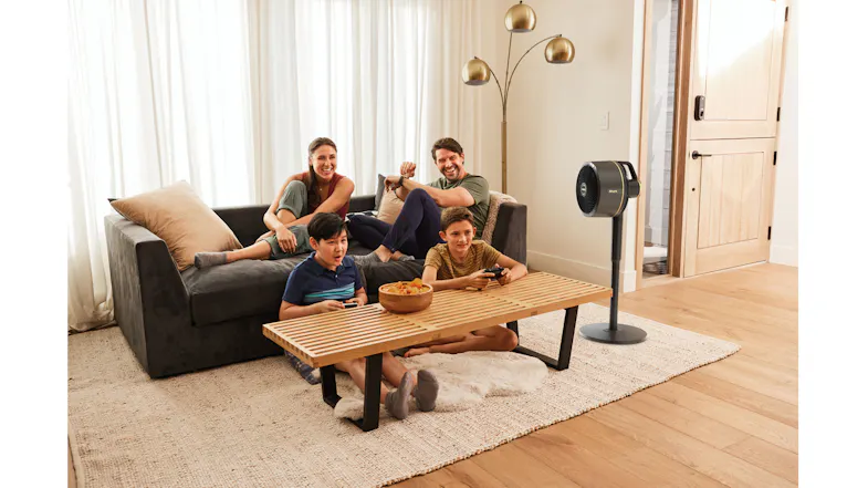 Shark FlexBreeze Pedestal & Tabletop Cordless Fan with Remote & Misting Attachment - Grey/Rose Gold (FA225) Shark FlexBreeze Pedestal & Tabletop Cordless Fan with Remote & Misting Attachment - Grey/Rose Gold (FA225)