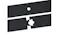 TSB Living Sliding Barn Door Track & Decorative Hardware Set with Soft Closer 2m - Black TSB Living Sliding Barn Door Track & Decorative Hardware Set with Soft Closer 2m - Black