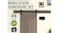 TSB Living Sliding Barn Door Track & Decorative Hardware Set with Soft Closer 2m - Black TSB Living Sliding Barn Door Track & Decorative Hardware Set with Soft Closer 2m - Black