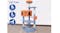 TSB Living Cat Tree with Hidey Hole, Pompoms, Panoramic Bowl 155cm - Blue/Orange TSB Living Cat Tree with Hidey Hole, Pompoms, Panoramic Bowl 155cm - Blue/Orange