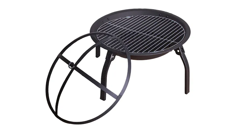 TSB Living Fire Pit with Fire Grate, Rack 55cm TSB Living Fire Pit with Fire Grate, Rack 55cm